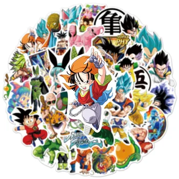 10/30/50PCS Dragon Ball Anime Çıkartmaları son Goku DİY Telefonu Bavul Laptop Buzdolabı su Geçirmez Duvar Sticker Çocuklar Oyuncak Çıkartmaları Serin 