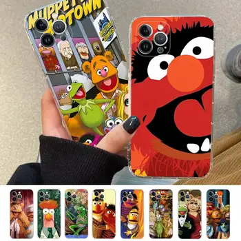 Disney Muppets Telefon Kılıfı İçin iPhone 8 7 6 6S Artı X SE 2020 XR XS 14 11 12 13 Mini Pro Max Mobil Durumda