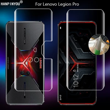 Lenovo Legion 2 Pro Çift 2 Temizle TPU / Mat Anti-Parmak İzi Hidrojel Tam Kapak Yumuşak Ekran Koruyucu Film (Cam)