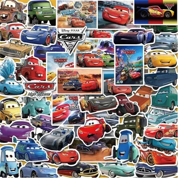 10/30/50 adet Disney Karikatür Arabalar Çıkartmalar Yıldırım McQueen Çıkartması Graffiti Motosiklet Araba telefon kılıfı Su Geçirmez Serin Çocuklar Etiket 1
