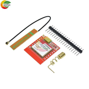 Ziqqucu SIM800L GPRS GSM Modülü Çekirdek Quad-band TTL Seri Port IPX Arayüzü PCB Anten Mikro SIM Kart Arduino için Akıllı Telefon 2