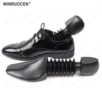 WINRUOCEN Marka Yeni Yüksek Kalite 1 Çift Plastik Ayakkabı Ağacı Şekillendirici Şekiller Sedye Bahar Kadın Erkek Unisex Yeni Moda Siyah 1