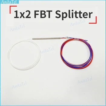 10 adet 1x2 Fiber Optik FBT Splitter Konnektörü Olmadan 10/90 20/80 30/70 40/60 50/50 PLC Fiber Splitter Optik Çoğaltıcı Yeni 1