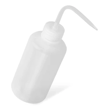 Terfi! 250mL 8OZ Kapasiteli Dövme Yıkama Şeffaf Beyaz Plastik Yeşil Sabun sıkılabilir şişe 1