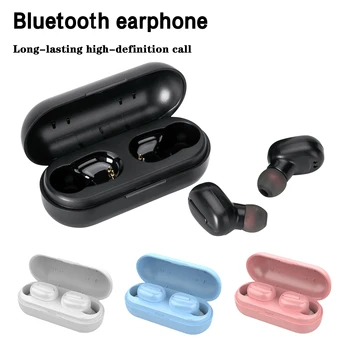 Mini kablosuz kulaklıklar TWS L13 Su Geçirmez IPX6 Gürültü Azaltma Renkli Ekran Oppo Huawei İphone İçin Bluetooth Kulaklık Xiaomi