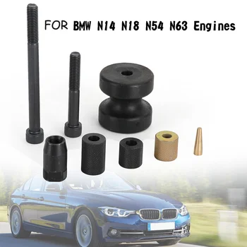BMW için N14 N18 N54 N63 Motor Enjektör Çektirme ve Mühür Installer Kiti 1 Takım 130192 Aksesuarları Metal Yedek 1