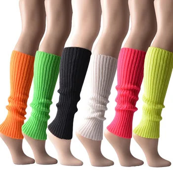Kadın Yün Örme Çorap Çizme Diz Sıcak Ayak Çorap Tayt Cadılar Bayramı Elbise Aksesuarları Parti Kalın Bacak Çizmeler Çorap