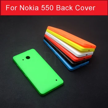 Arka Pil Kapı Konut Microsoft Lumia 550 için arka kapak Nokia 550 İçin Arka Kapak Case Arka Logo Olmadan+ 1 adet Ekran Filmi 1