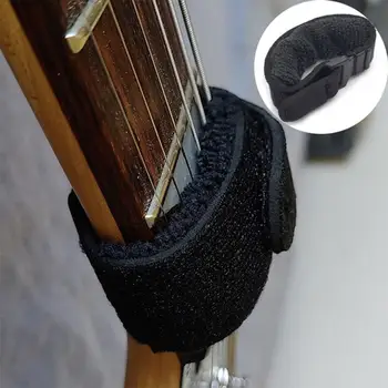 Gitar Fret Dizeleri Dilsiz Gürültü Damperi Muter Sarar Gitar Kiriş Bandı Gitar Bas Ukulele Yaylı Çalgılar