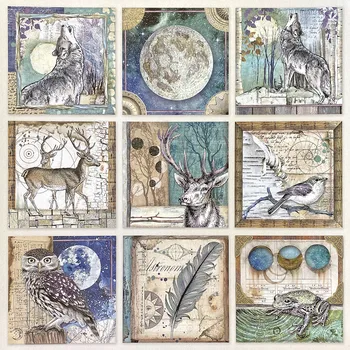 orman hayvanları sticker El Sanatları Ve Scrapbooking Çıkartmaları Kitap Öğrenci Etiket Dekoratif Sticker Çocuk Oyuncakları