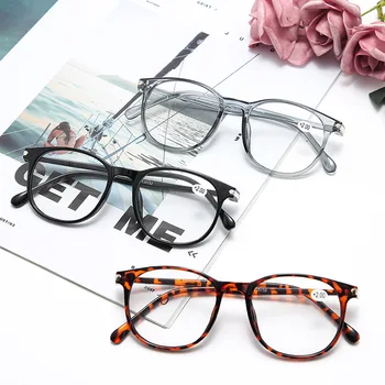 ıboode okuma gözlüğü Erkekler Kadınlar Kare Çerçeve HD Presbiyopik Gözlük Anti-yorgunluk Bilgisayar Gözlüğü +1.0 +2.0 +2.5 +3.5 +4.0 1