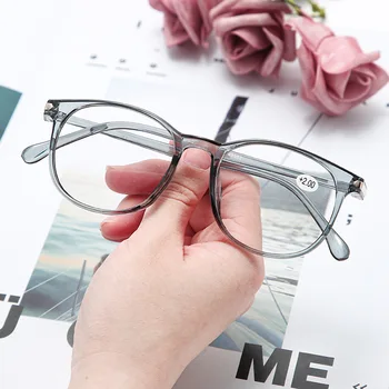 ıboode okuma gözlüğü Erkekler Kadınlar Kare Çerçeve HD Presbiyopik Gözlük Anti-yorgunluk Bilgisayar Gözlüğü +1.0 +2.0 +2.5 +3.5 +4.0 2