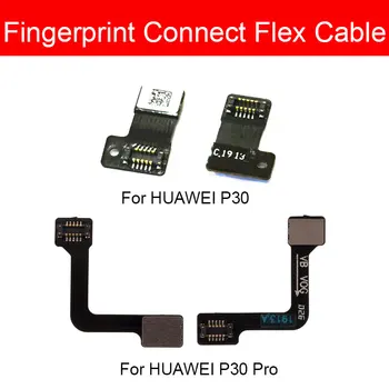 Ev Düğmesi Parmak İzi Sensörü Flex Kablo Şerit İçin Huawei P30 P30 Pro P30Pro Menü Parmak İzi Tarayıcı Dönüş Anahtarı Onarım Parçaları 1