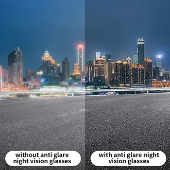 Araba Gece Görüş Güneş Gözlüğü Güvenlik Sürüş Gözlük Gece sürüş gözlükleri Unisex güneş gözlüğü UV Koruma Güneş Gözlüğü 2