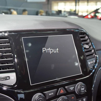 Temperli cam filmi koruyucu Jeep Grand Cherokee 2021 İçin araba radyo gps Otomatik Ekran Sticker Araba Aksesuarları