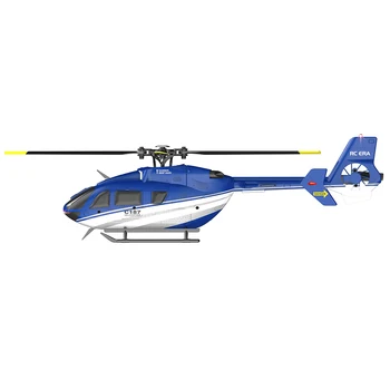 RC KULAK C187 2.4 G 4CH 6-Eksen Gyro Yükseklik Tutun Flybarless EC135 Ölçekli RC Helikopter RTF 2