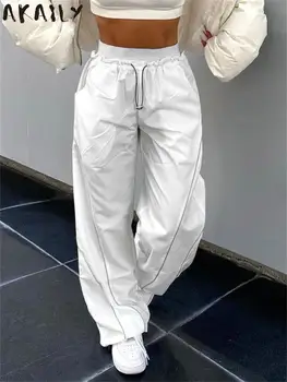 HLJ & GG Moda Rahat Örgü Iki Parçalı Setleri Kadın Kıyafetleri Kadın Düz Renk Uzun Kollu Kazak + Pantolon Eşleşen Takım Elbise Kış satın almak online | Kadın giyim / Birebiregitim.com.tr 11