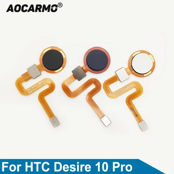 Aocarmo HTC Desire 10 Pro İçin Ev Düğmesi Parmak İzi Sensörü Dokunmatik KİMLİK Flex Kablo Değiştirme 1