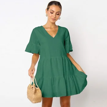 ZCSMLL Turn-aşağı Yaka Düz Renk Rahat kadın Gömlek Baggy Kollu Yeşil Vintage Bluz Kore Moda 2022 Gelgit satın almak online | Kadın giyim / Birebiregitim.com.tr 11