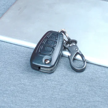 Karbon ABS Araba Anahtarı Durum Kapak Ford Ranger için C-Max S-Max Odak Galaxy Mondeo Transit Tourneo Özel Oto Anahtar Tutucu Anahtarlık