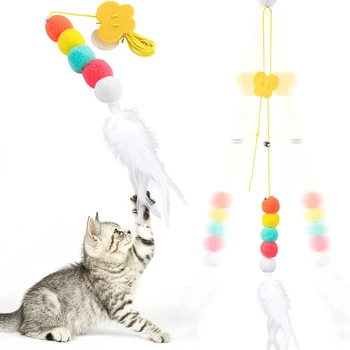 Komik Kedi Sopa Oyuncaklar Evcil Hayvan ürünleri Renkli Türkiye Tüyler Tease Kedi Sopa İnteraktif Evcil Hayvan Oyuncakları Kedi Oyun Oyuncak Evcil Hayvan Malzemeleri 2