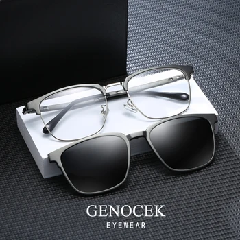 FONEX Titanyum Alaşımlı Gözlük Çerçevesi Erkekler Reçete Gözlük Kore Danimarka Kadın Miyopi Optik Çerçeve Vidasız Gözlük 98618 satın almak online | Erkek gözlükleri / Birebiregitim.com.tr 11