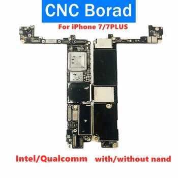 CNC Kurulu için iPhone 7 7 Artı Intel Qualcomm 32G Delinmiş Cpu Baseband Anakart Takas iCloud Kilidini Uygulama 7G 7P