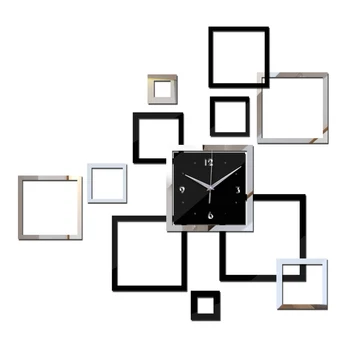 Duvar Saati Reloj De Pared Ev Dekor İzle Yeni Varış Akrilik Modern Tasarım Saatler Videolar Çıkartmaları Sıcak Satış