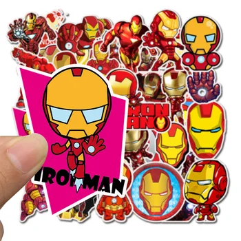 35 Adet / torba Marvel Süper Kahraman Demir Adam Graffiti Sticker Mobil Bilgisayar Su Bardağı Bavul Gitar Karikatür Anime Sticker