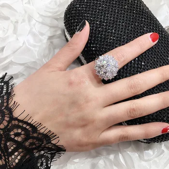 Benzersiz Altın Kaplama Siyah Zirkon kokteyl yüzüğü Moda Basit Kristal Yüzük Nişan Yüzüğü Yıldönümü Takı severlerin Hediyeler satın almak online | Takı & aksesuar / Birebiregitim.com.tr 11