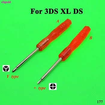 Cltgxdd 50 adet / grup Nintendo 3DS 3DSLL 3DSXL DS DSL Lite Dsı Mini Philips Çapraz ve Tri Bıçak Kanat Tornavida Açık Aracı