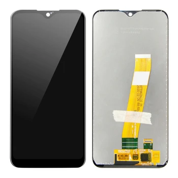 Samsung için uygun A01 A015 cep telefonu ekran iç ve dış ekran entegre LCD ekran dokunmatik ekran meclisi Lcd