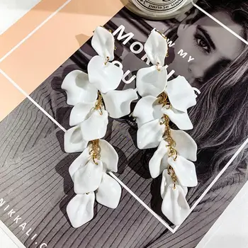 zarif nişan renkli asil güzel moda gümüş renk Küpe Takı ücretsiz kargo fabrika fiyat, sevimli hediye E245 satın almak online | Küpeler / Birebiregitim.com.tr 11