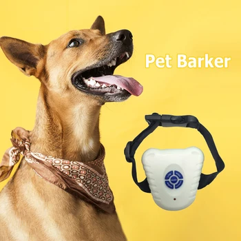 Su geçirmez Pet Anti Barking Cihazı Ultrasonik Köpekler Eğitim Dur Barking Yaka 1