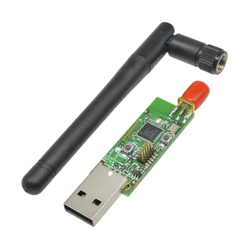Kablosuz Zigbee CC2531 Sniffer Çıplak Kurulu Paket Protokol Analizörü USB Arayüzü Dongle Yakalama Paket Modülü + Anten
