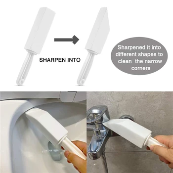 Yeni ponza taşı Tuvalet Fırçası Evrensel Ev Kase Temizleme Araçları Kireç Leke Çıkarıcı Uzun Plastik Saplı fırça