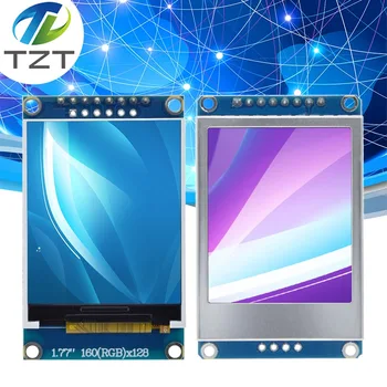 TZT 1.77 inç TFT LCD Ekran 128*160 1.77 TFTSPI TFT Renkli Ekran Modülü Seri Port Modülü Arduino UNO İçin R3 1