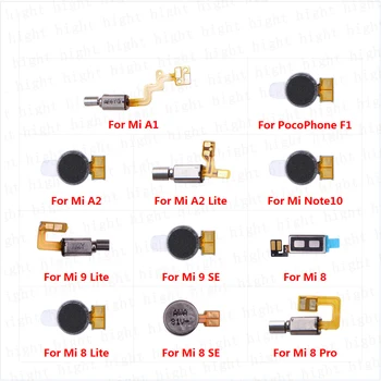 Vibratör Modülü Flex Kablo XiaoMi PocoPhone Poco F1 Mi A2 A1 Not 10 9 8 6 Lite Pro SE Titreşim Motor Tamir Parçaları
