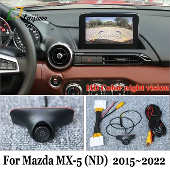 Ters Kamera İçin Mazda MX - 5 Roadster ND 2015~2022 OEM Ekran / Araba Geniş açı HD Gece Görüş Dikiz Yedekleme park kamerası