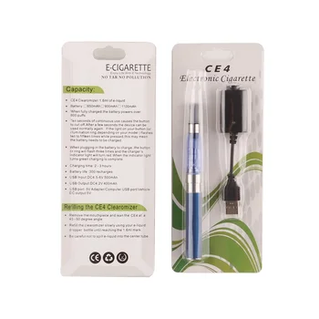 EGO T CE4 Elektronik Sigara CE4 Clearomizer Ego-T Şarj Edilebilir Pil ile Sağlıklı E Sigara 2