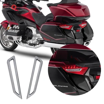 Motosiklet Krom Dekoratif kapak Ayna Surround ve Arka Lambası ayar kapağı Durumda HONDA Goldwing GL1800 GL1800