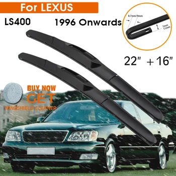 Araba sileceği Bıçak LEXUS LS400 1996 Sonrası Cam Kauçuk Silikon Dolum ön pencere sileceği 22