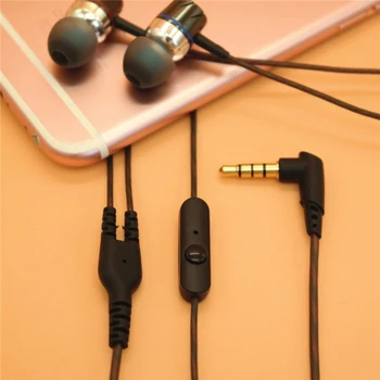 1.2 m Mic İle DIY Kulaklık Kablosu Yüksek Kaliteli Yedek kablo tel Onarım Yükseltme Kulaklık Kulaklık Mic İle. 1