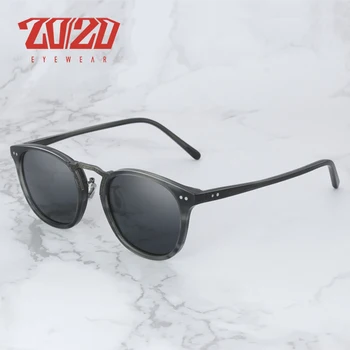 2020 Asetat Güneş Gözlüğü Oyma Köprü Tasarım Alaşım güneş gözlüğü Klasik Gözlük Erkekler Stil Kadınlar Şeffaf Çerçeve AT8126