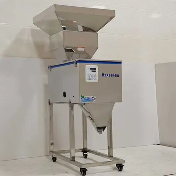 50-5000g Gıda Otomatik Tartı Raf Makinesi Granül Toz Tıbbi Paketleme Makinesi Çift Vibratör Sürümü Yüksek Kaliteli