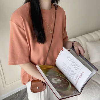 ımakokoni orijinal yeni yaz dikiş kısa kollu tişört kadın basit düz renk puf kollu kazak üst 223657 satın almak online | Üstler ve tişörtler / Birebiregitim.com.tr 11