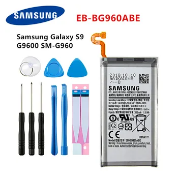 SAMSUNG Orijinal EB-BG960ABE 3000mAh Pil Samsung Galaxy S9 G9600 SM-G960F SM-G960 G960F G960 G960U G960W + Araçları
