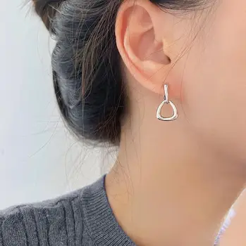 WOSTU 925 Ayar Gümüş Moda Su Damlacıkları Saplama Küpe Lüks Altın Kaplama Nanoston Kulak Çıtçıt Kadınlar için Tüm Maç Takı satın almak online | Güzel takı / Birebiregitim.com.tr 11