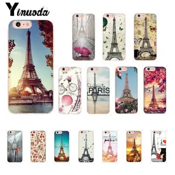 Yinuoda Aşk Paris Eyfel kulesi Fransa Lüks Benzersiz Telefon Kapak için iPhone8 7 6 6S Artı X XSMAX 5 5S SE XR 10 11 11pro 11promax 1