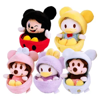 Disney Minnie Mickey Mouse Donald Ördek Anime Peluş Bebek KOLYE EL YAPIMI oyuncak erkek kız hediye